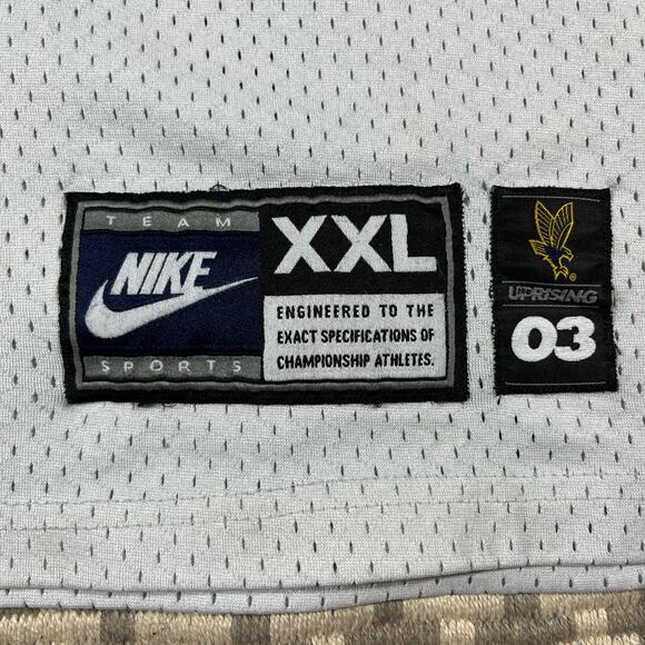 Vintage Nike Dwyane Wade Marquette Golden Eagles White Black Jersey Sz XXL Men’s - Picture 3 of 7